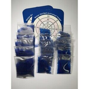 Gel Blaster Balls Blue Superabsorbent Polymer Ammo New 15 bags Total Plus Target